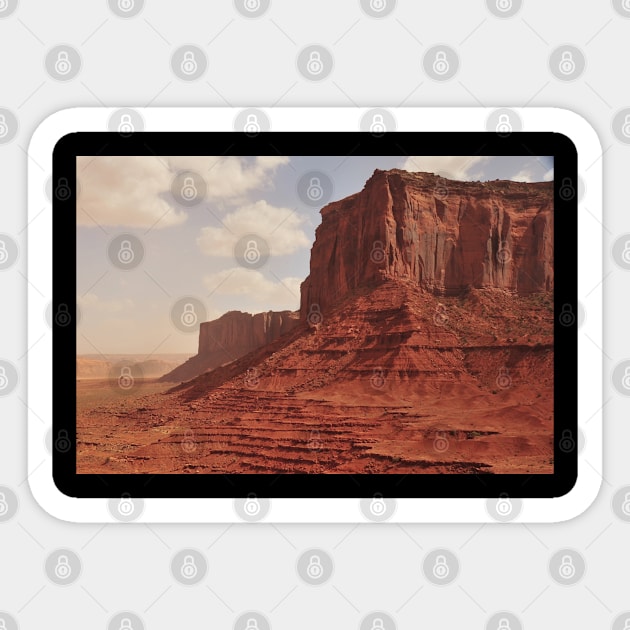 Views of Sedona Sticker by kennaplate